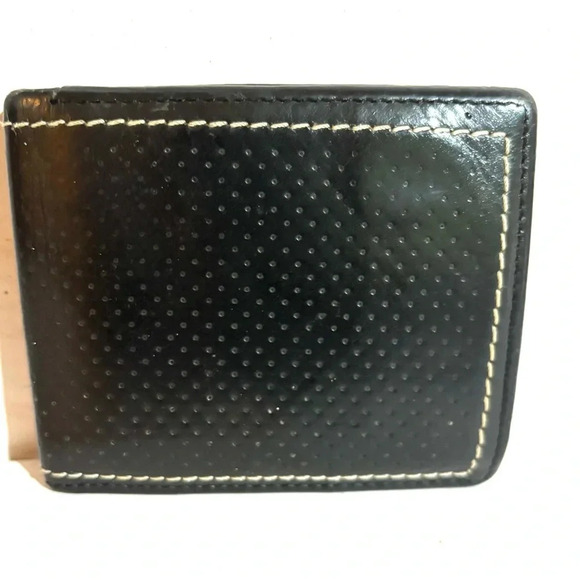 Prada unisex black leather wallet - Picture 2 of 13